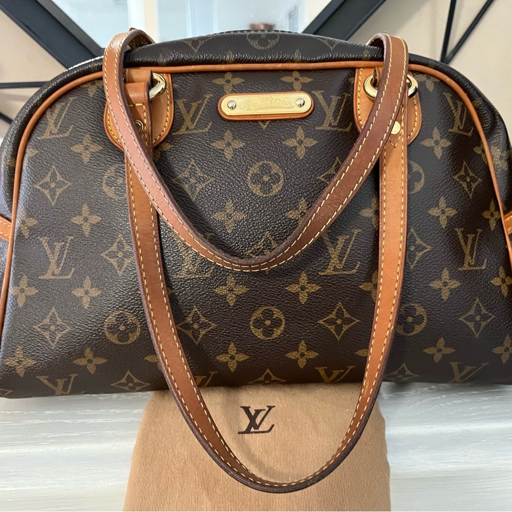 LV Montorgueil Handbag Monogram Canvas GM